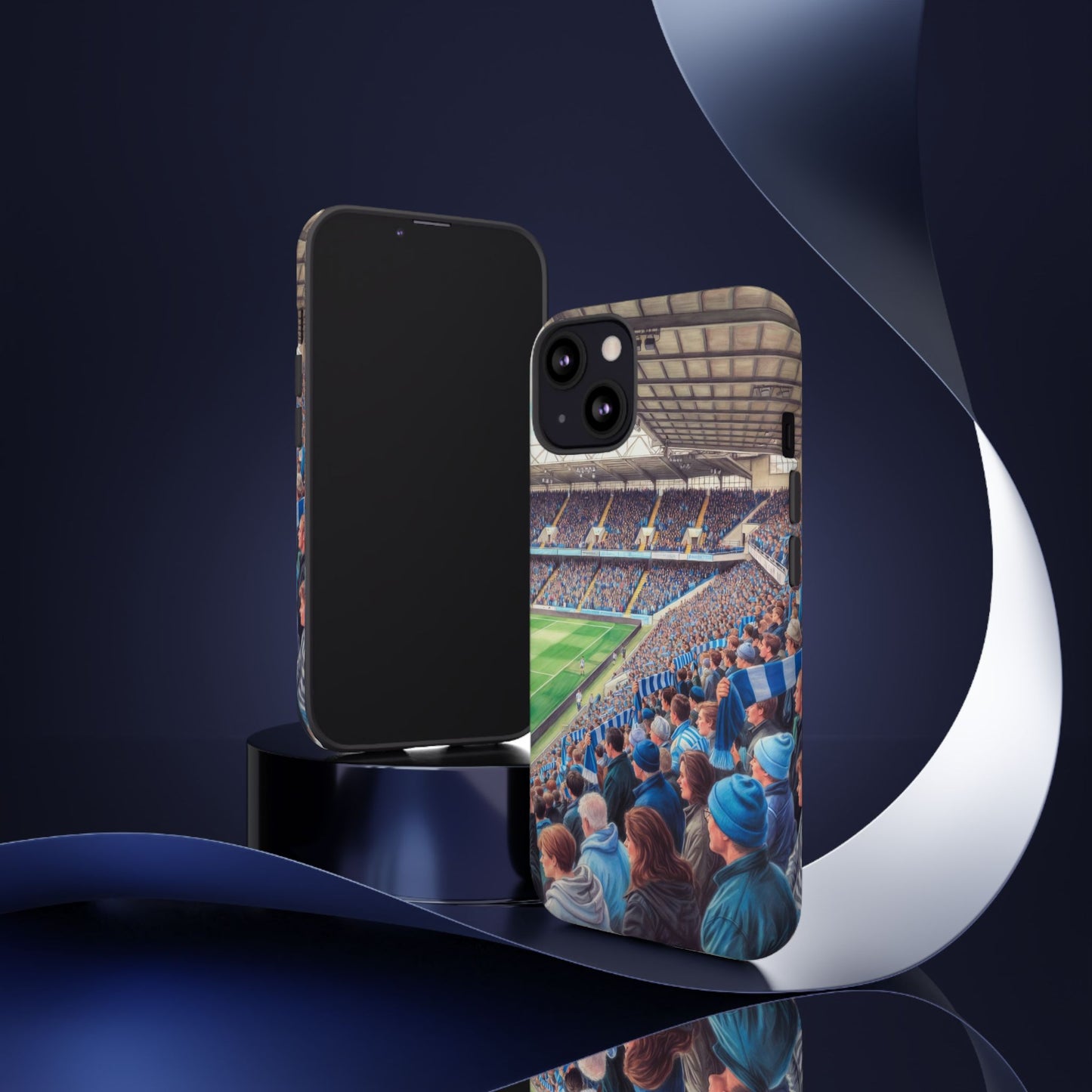 Sky blue crowd protective case