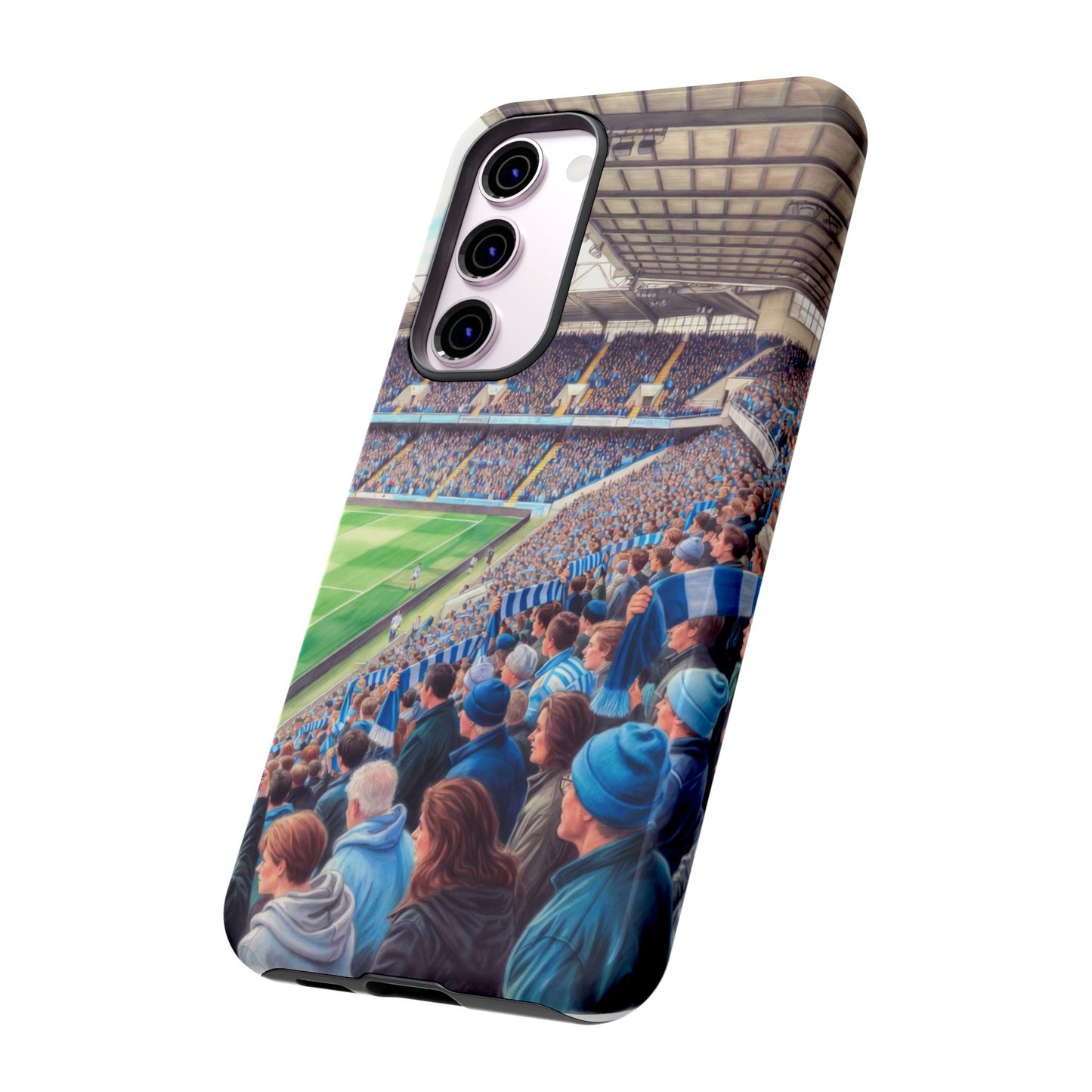 Sky blue crowd protective case