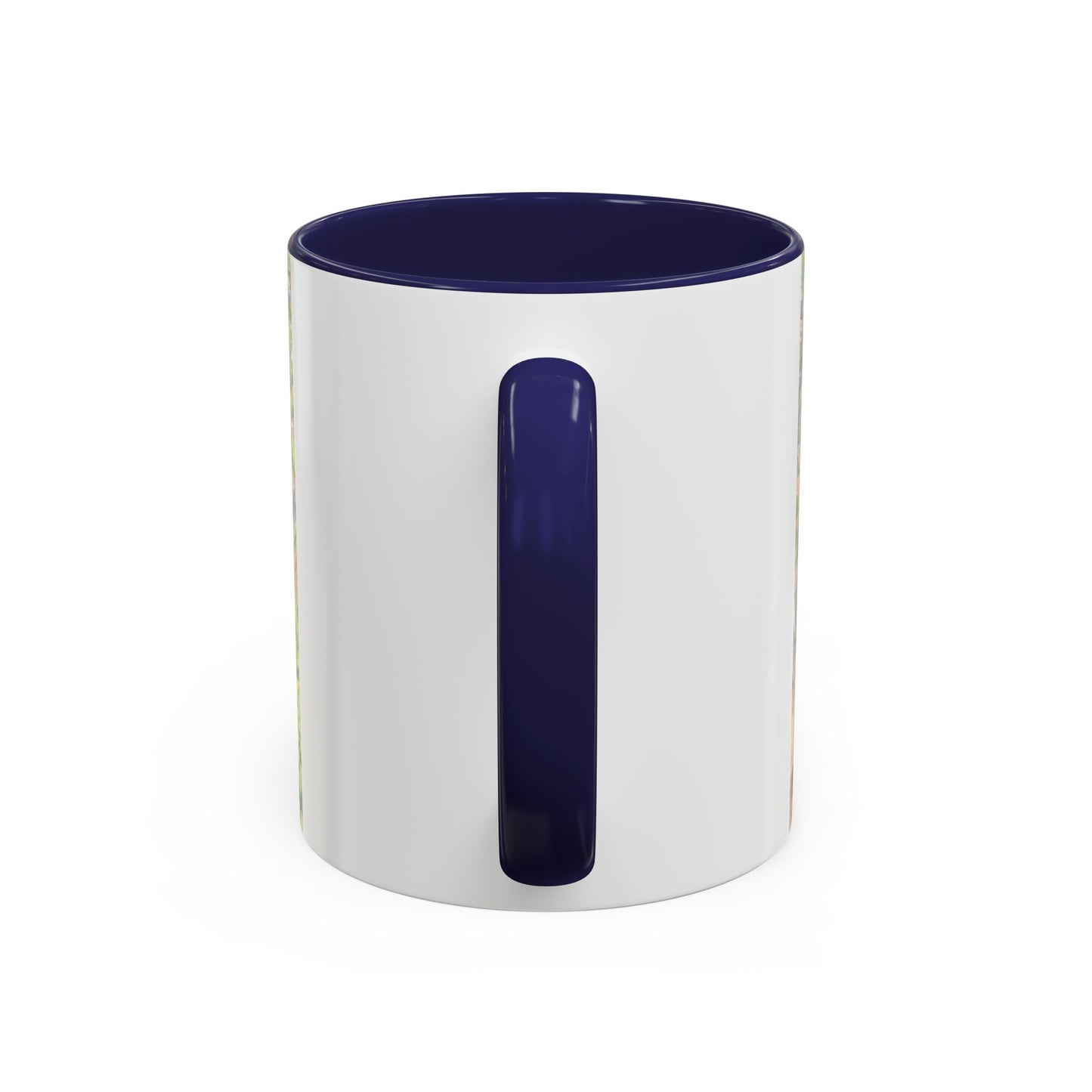 Stamford Bridge Aerial Accent Coffee Mug — Illustrated Soccer Stadium Scene (11oz)