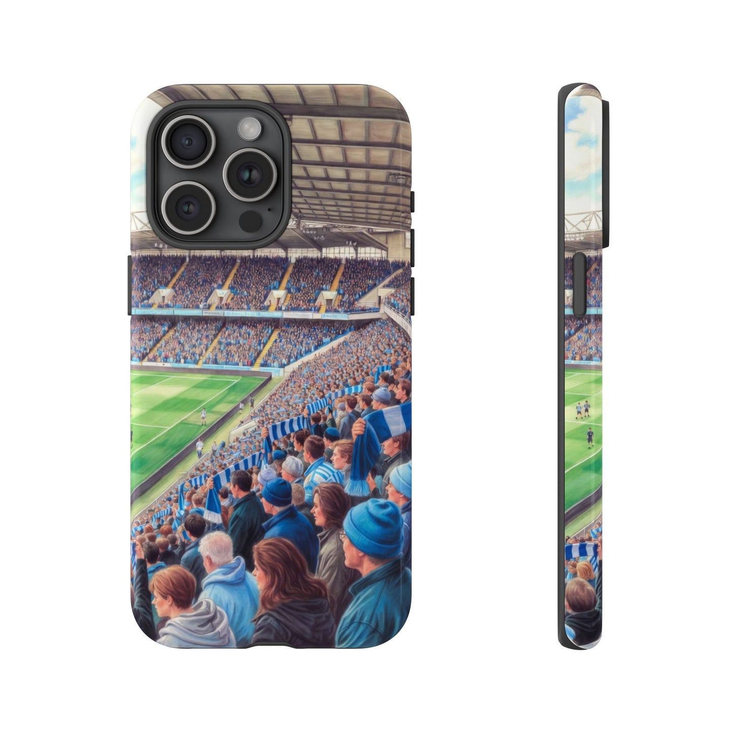 Sky blue crowd protective case