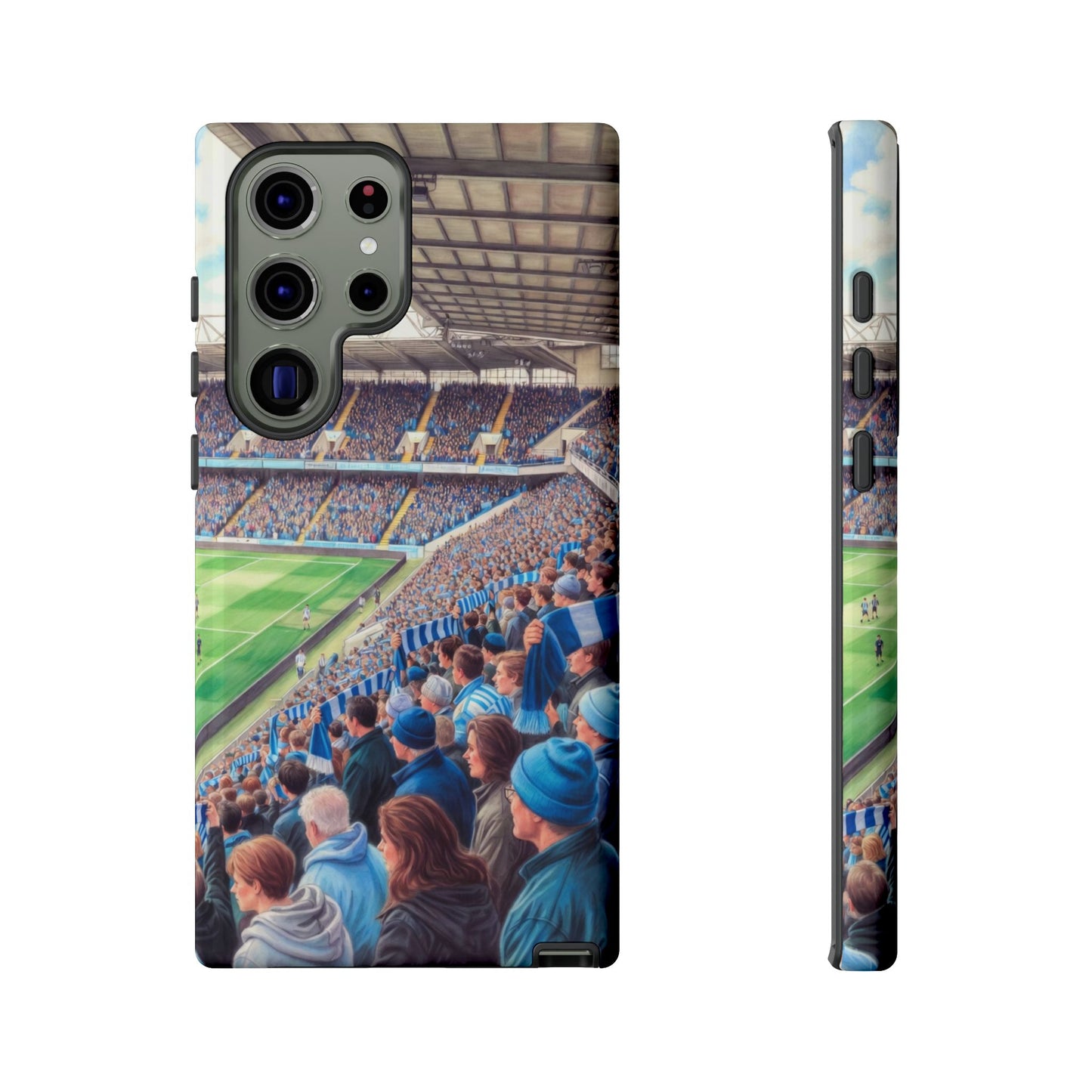 Sky blue crowd protective case