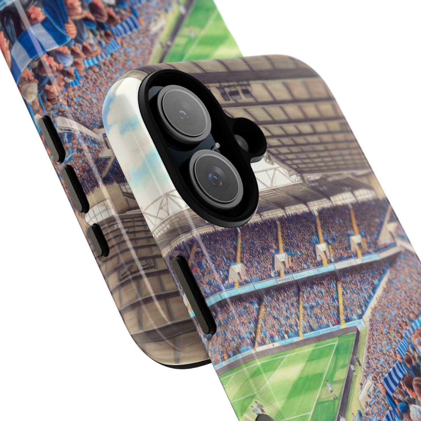 Sky blue crowd protective case