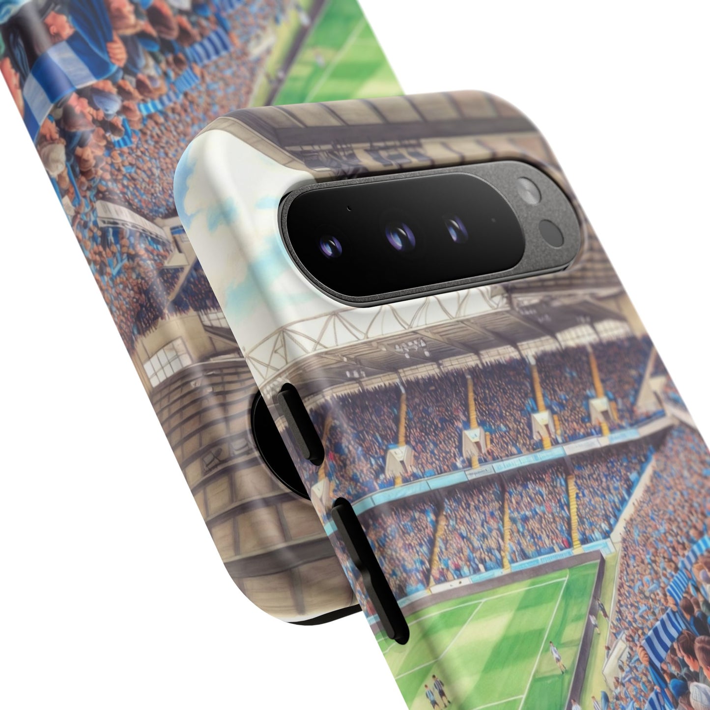 Sky blue crowd protective case