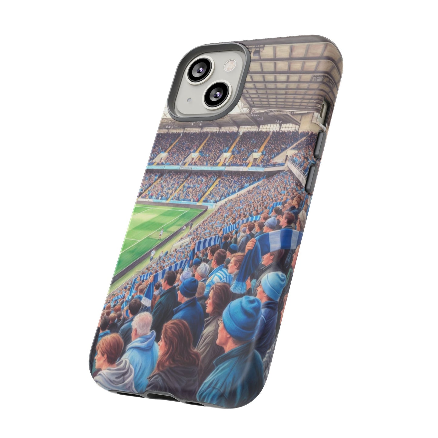 Sky blue crowd protective case