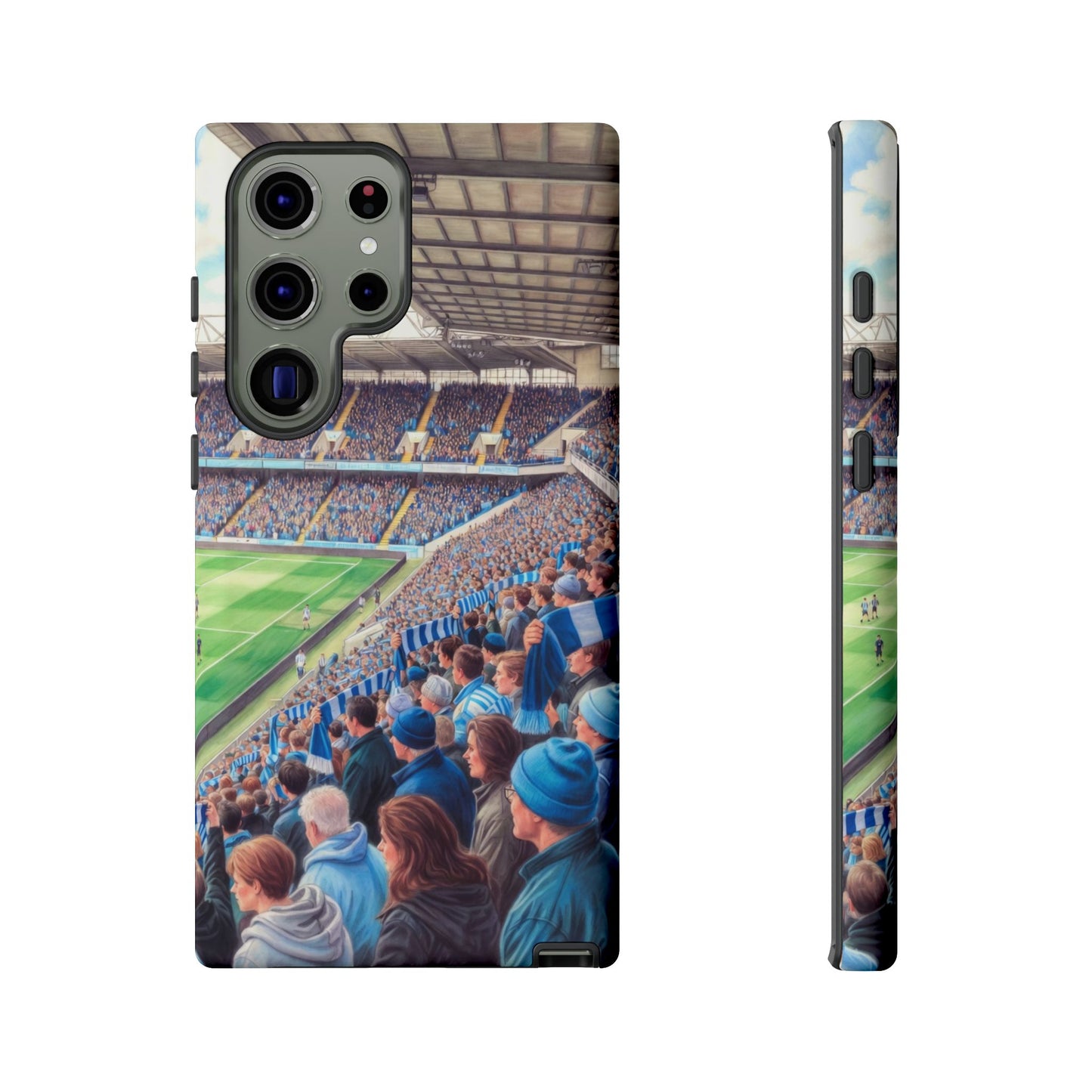 Sky blue crowd protective case