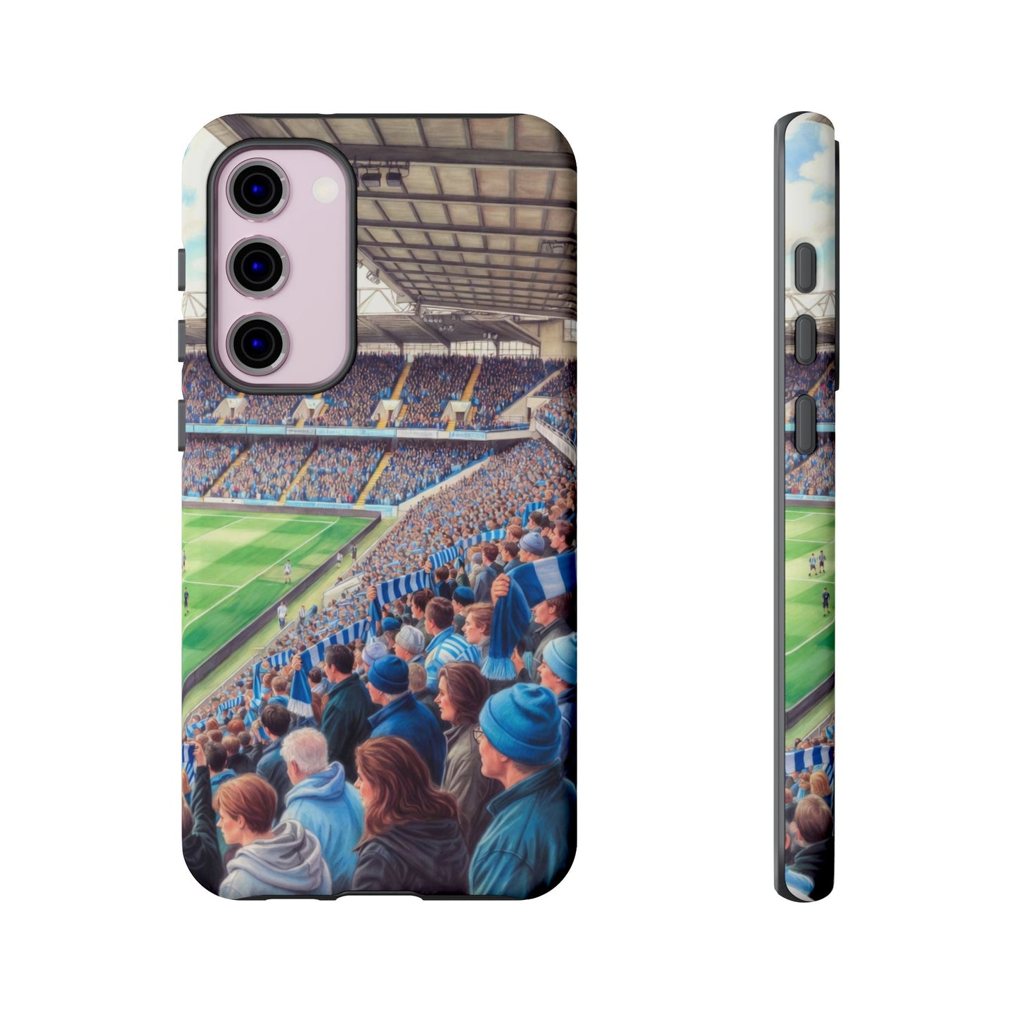 Sky blue crowd protective case