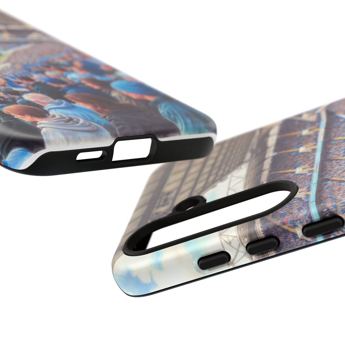 Sky blue crowd protective case