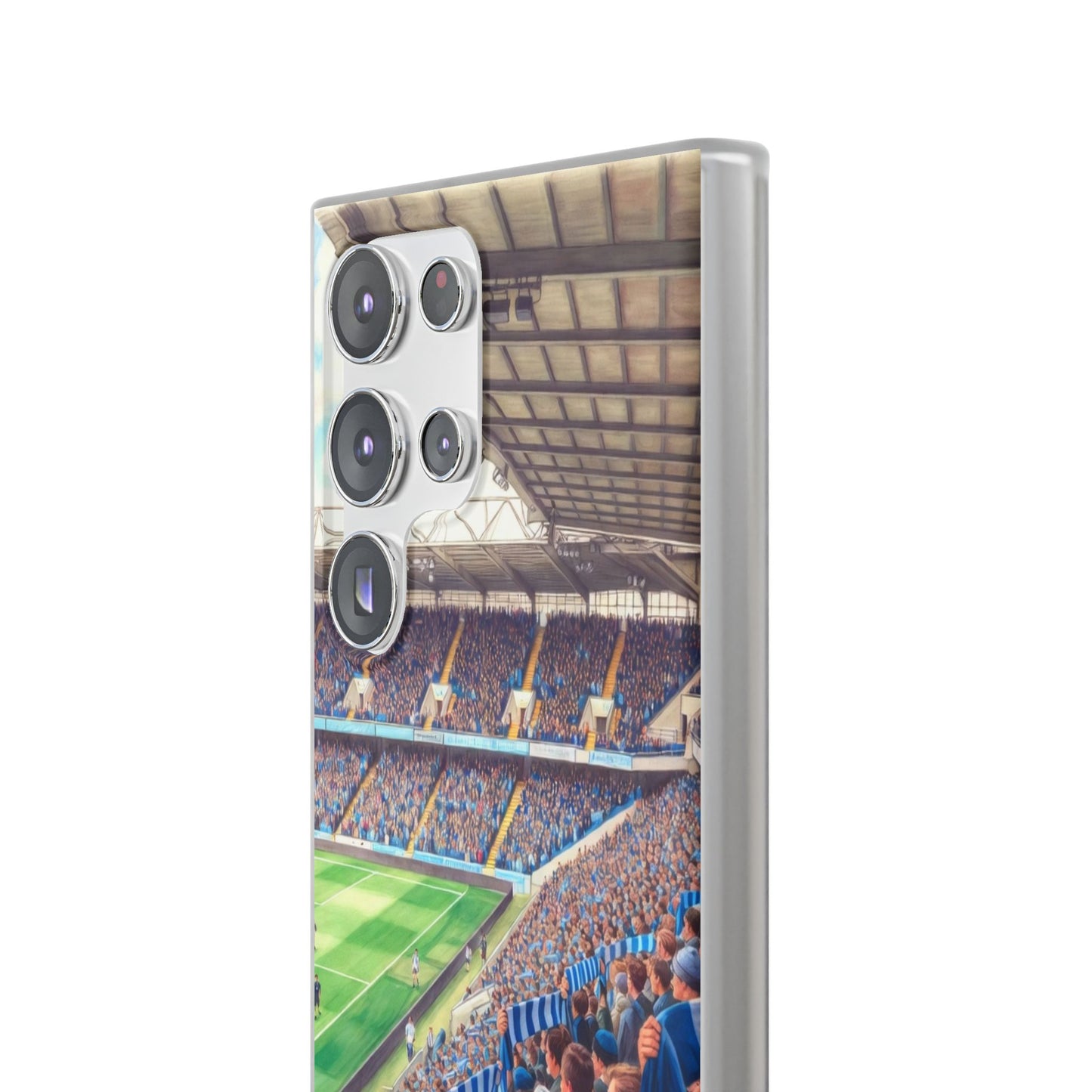 Sky blues Stadium Crowd Flexi phone case