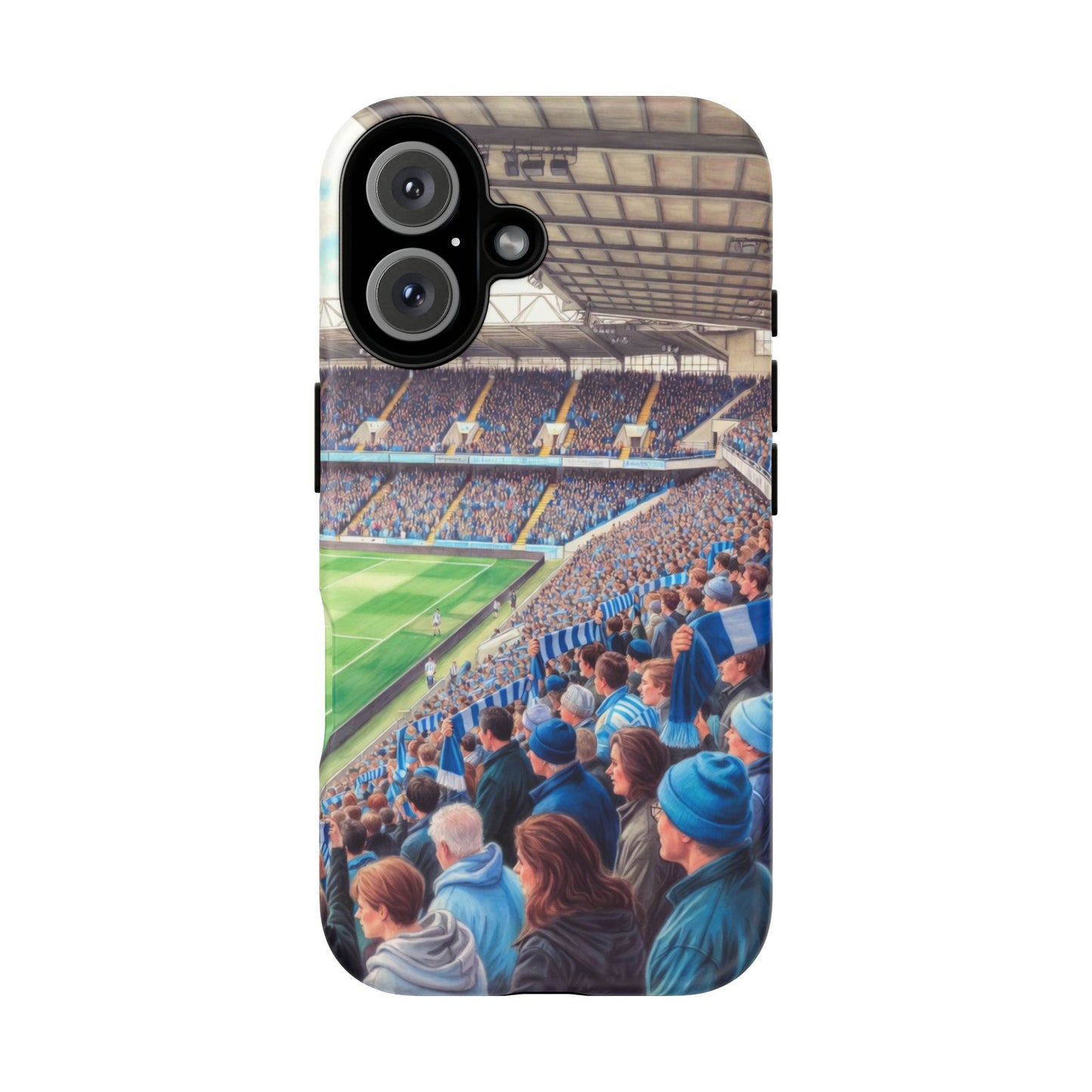 Sky blue crowd protective case