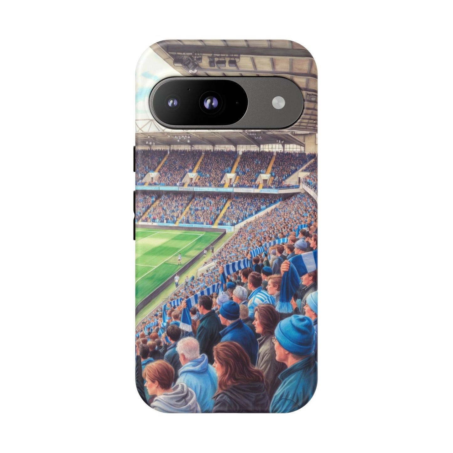 Sky blue crowd protective case