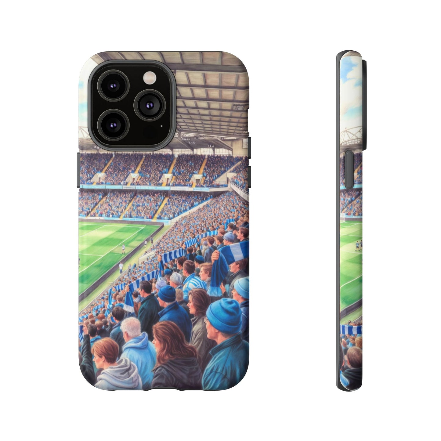 Sky blue crowd protective case