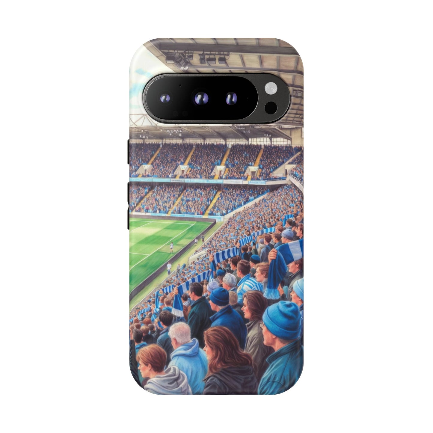 Sky blue crowd protective case