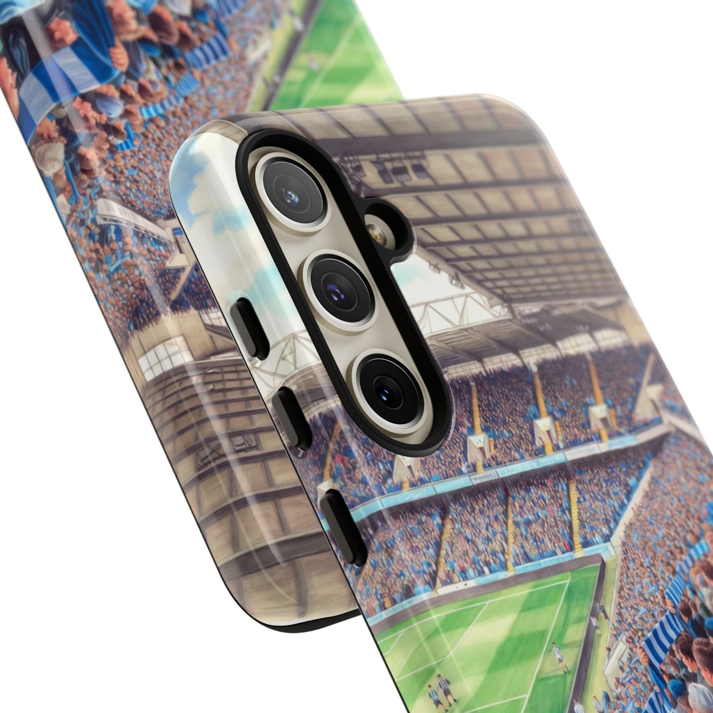 Sky blue crowd protective case
