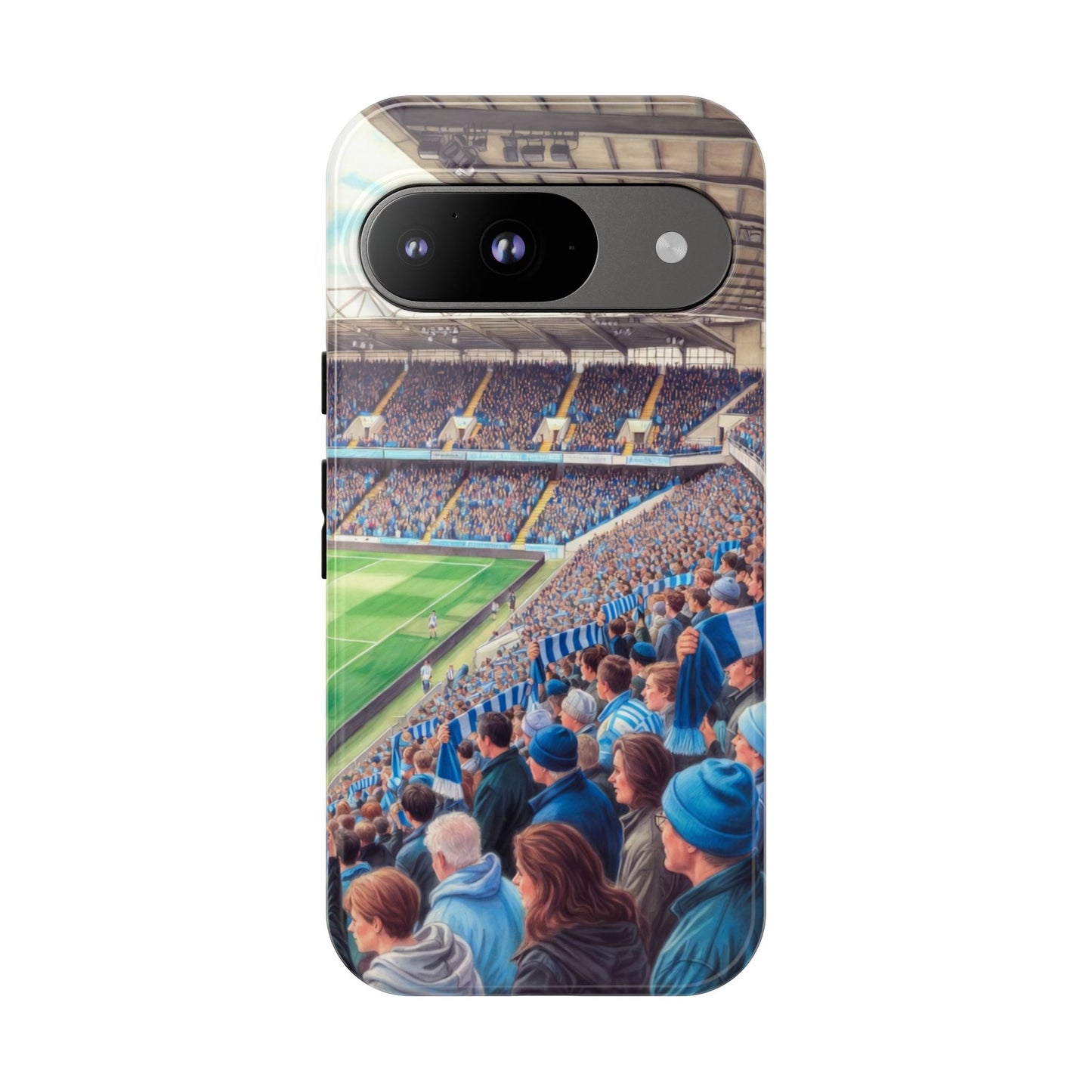 Sky blue crowd protective case