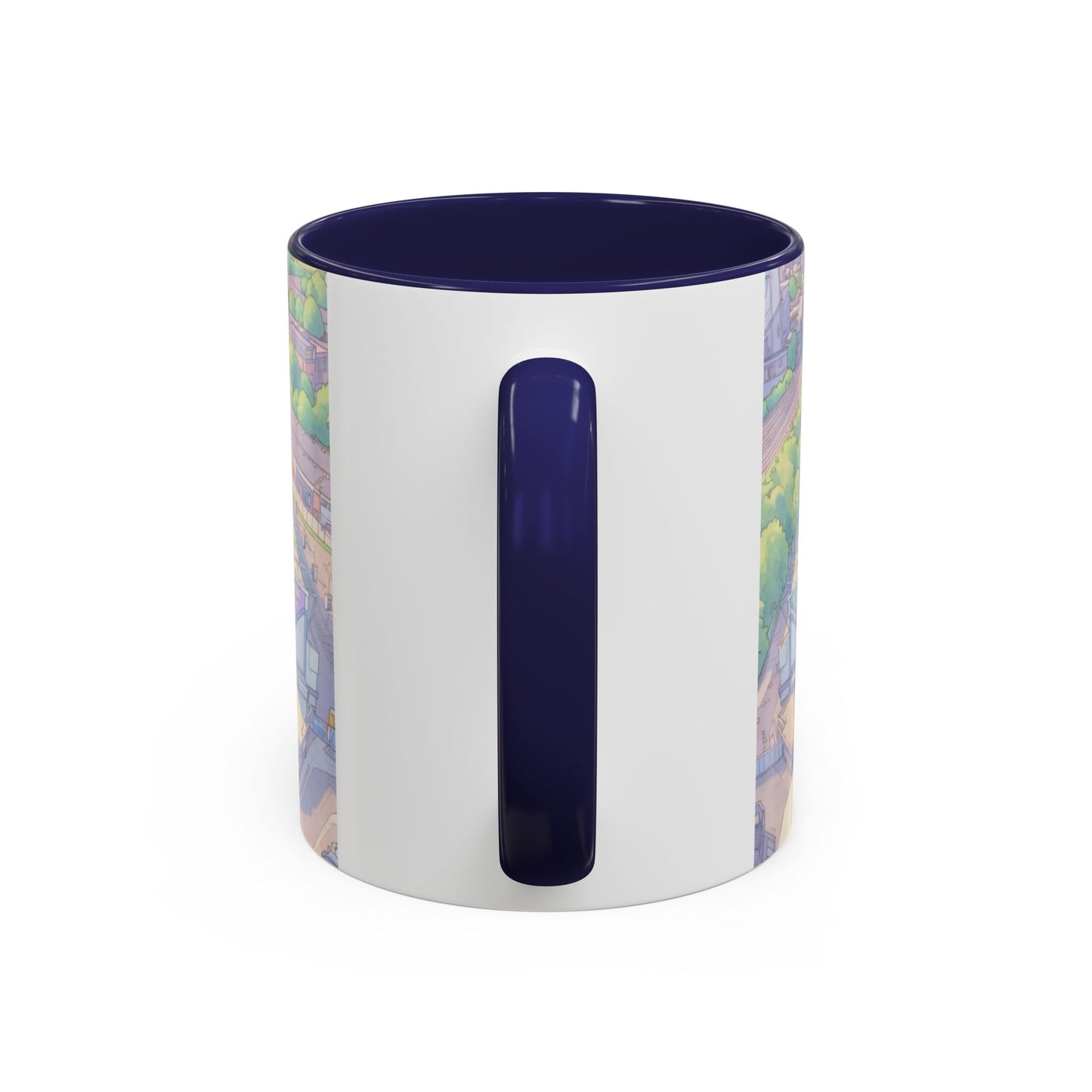 The Den Stadium Illustration Accent Coffee Mug (11oz)