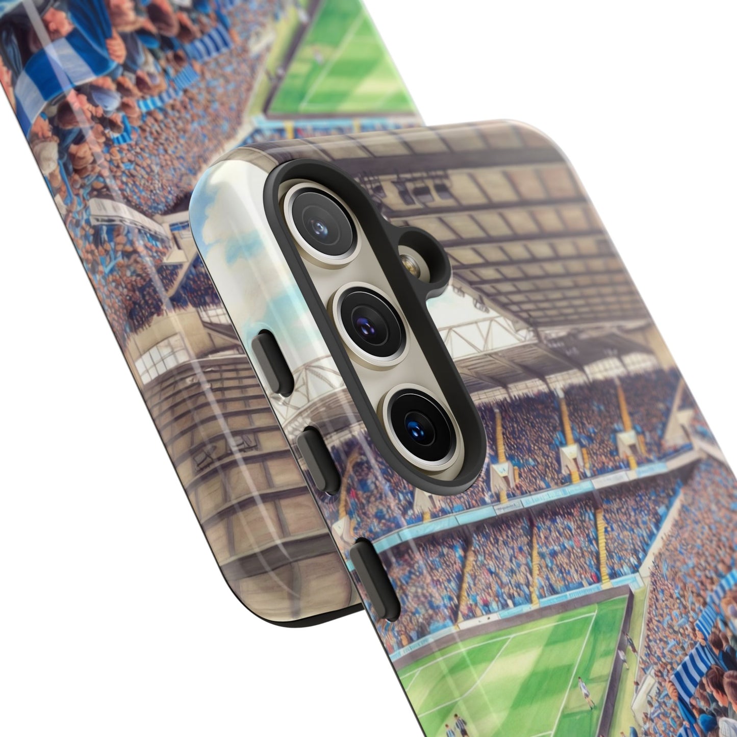 Sky blue crowd protective case