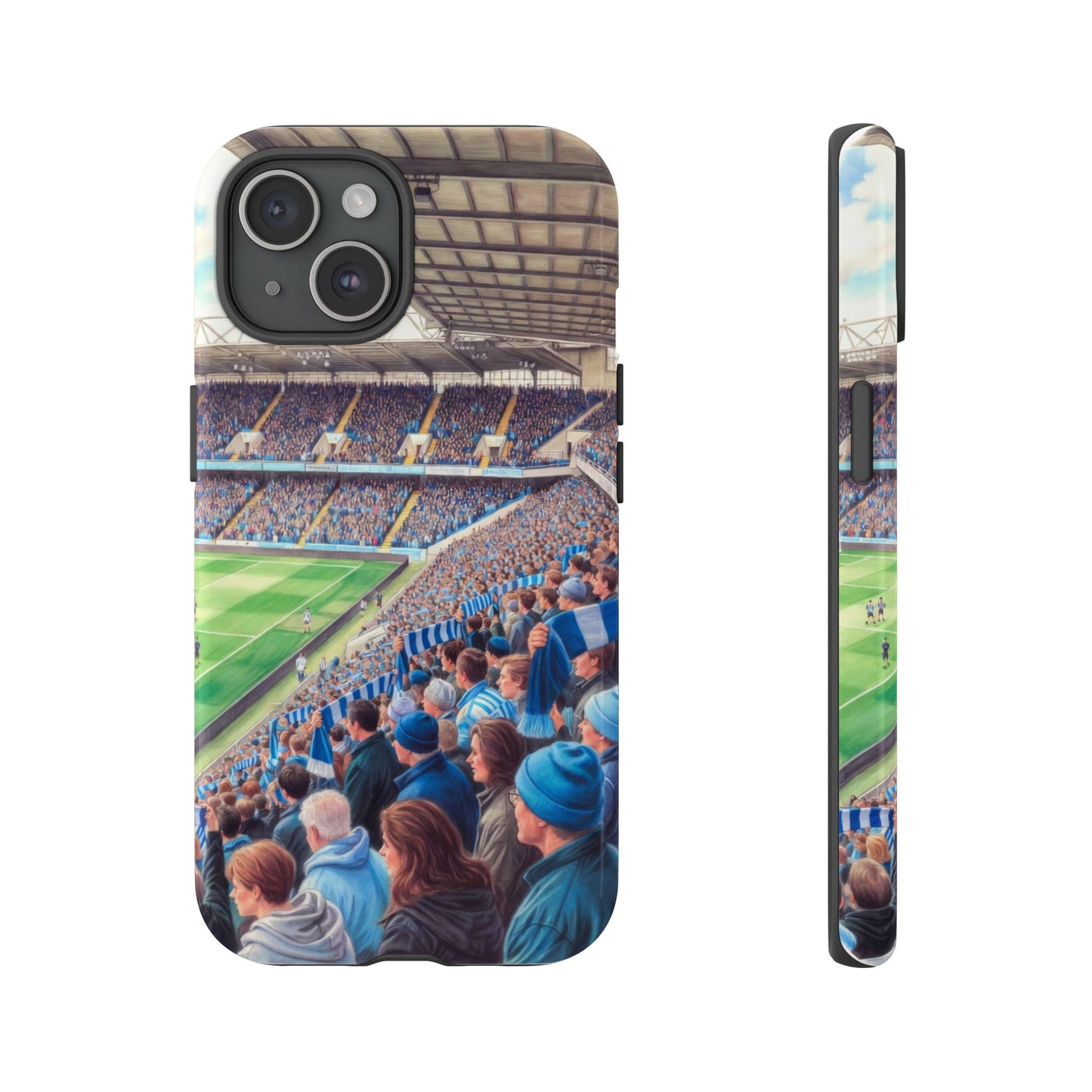 Sky blue crowd protective case