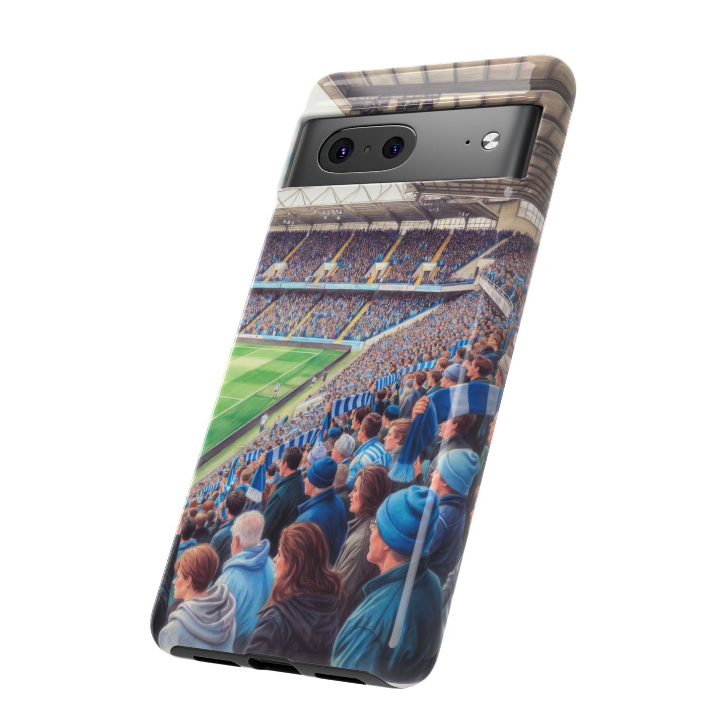 Sky blue crowd protective case