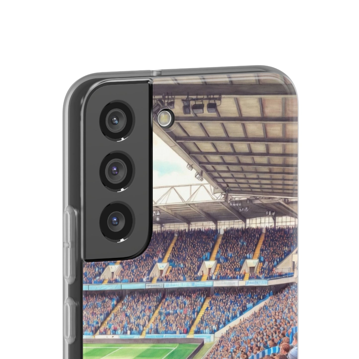 Sky blues Stadium Crowd Flexi phone case