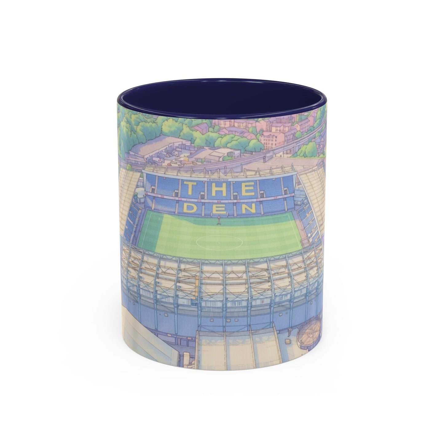 The Den Stadium Illustration Accent Coffee Mug (11oz)