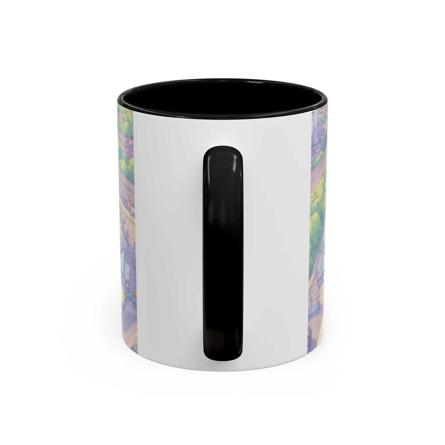 The Den Stadium Illustration Accent Coffee Mug (11oz)