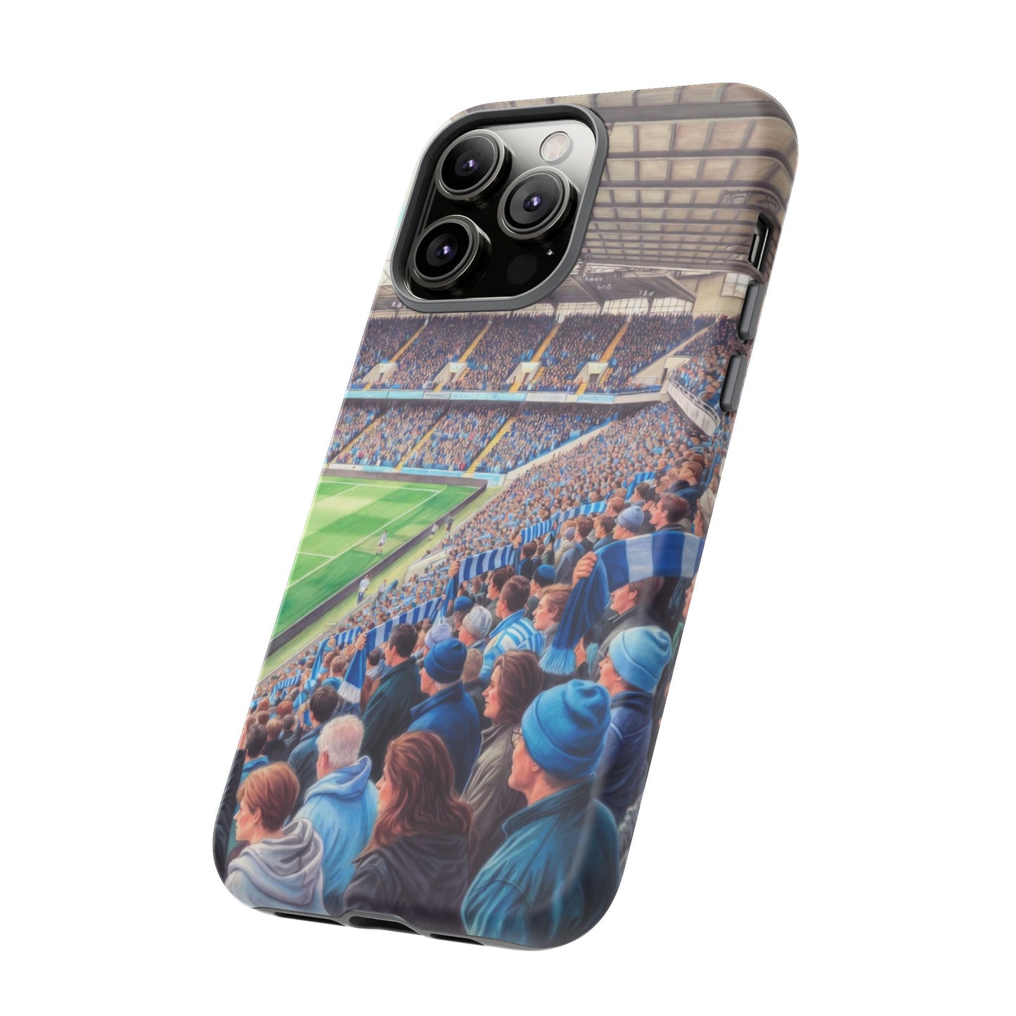 Sky blue crowd protective case