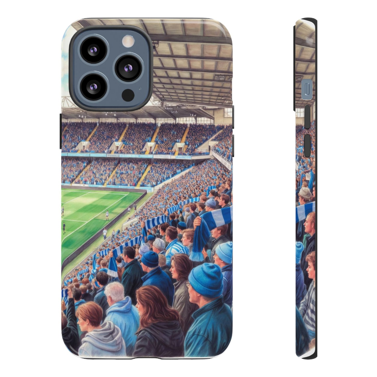 Sky blue crowd protective case
