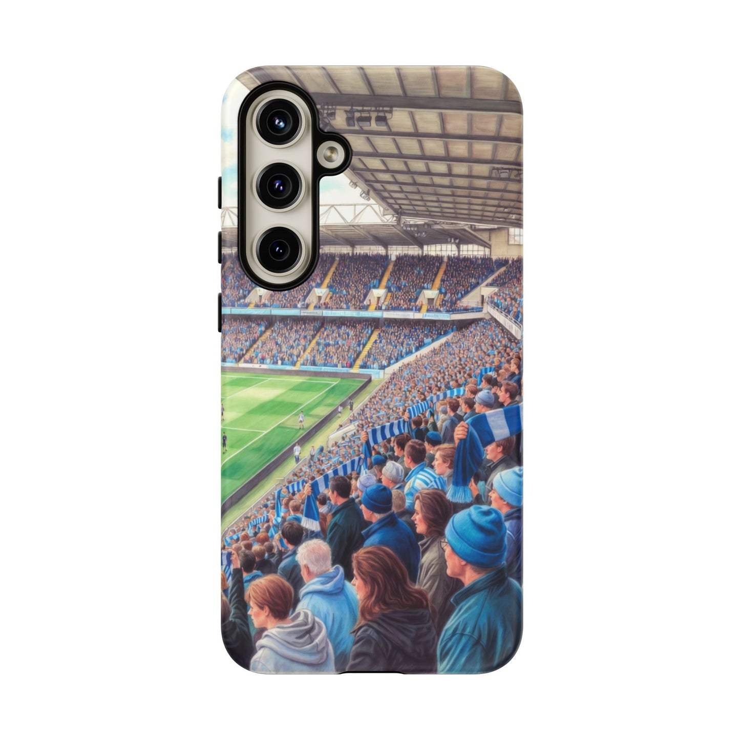 Sky blue crowd protective case