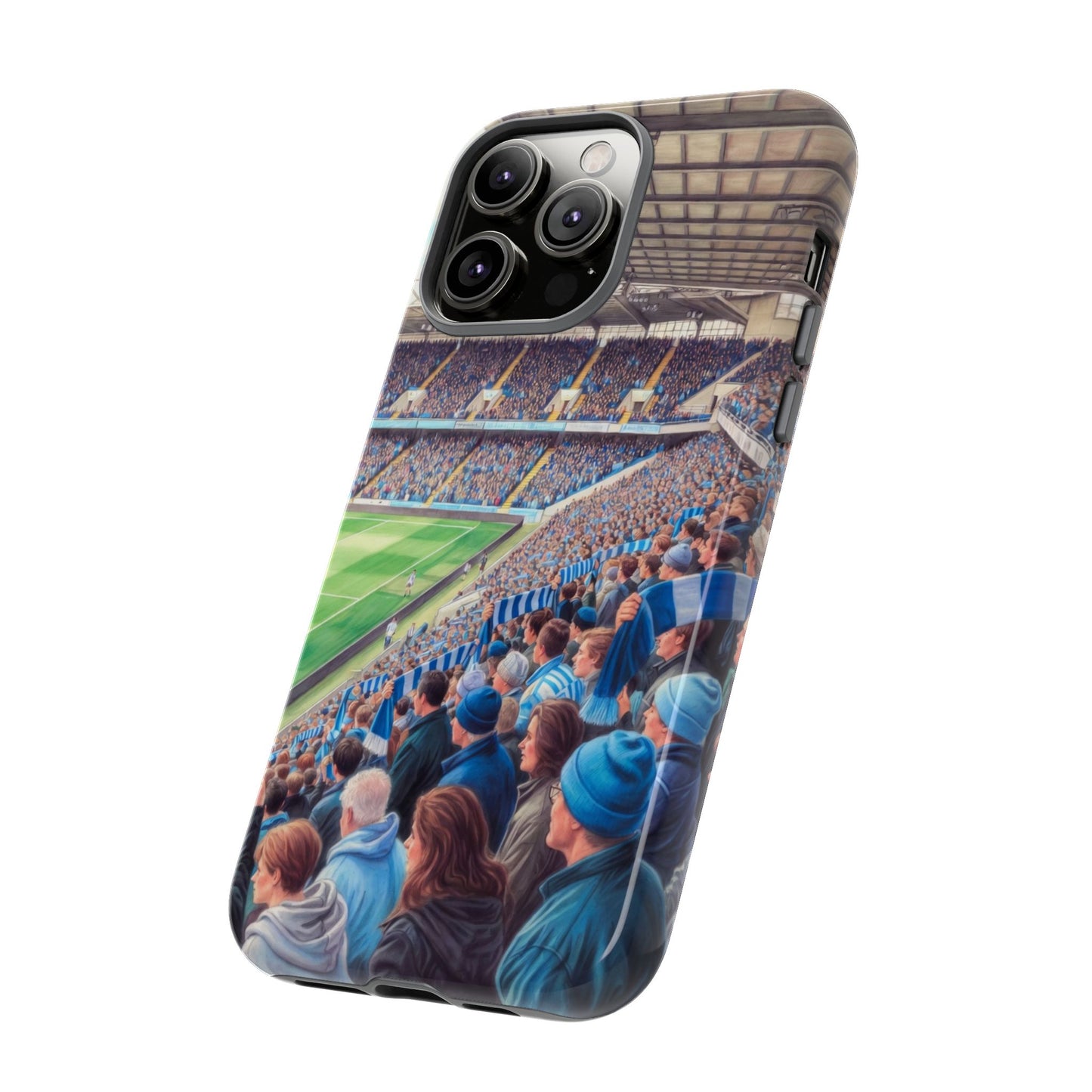 Sky blue crowd protective case