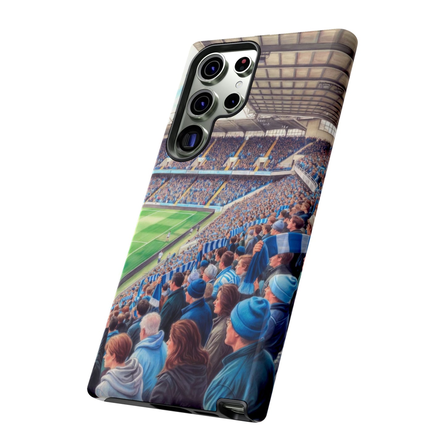 Sky blue crowd protective case
