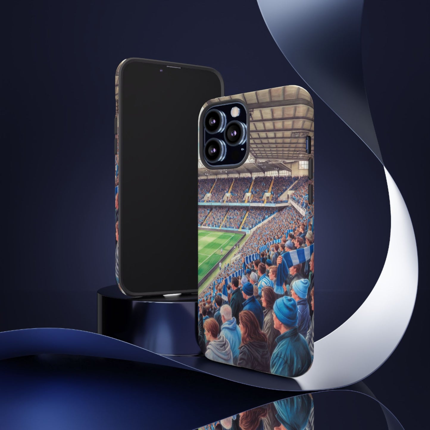 Sky blue crowd protective case