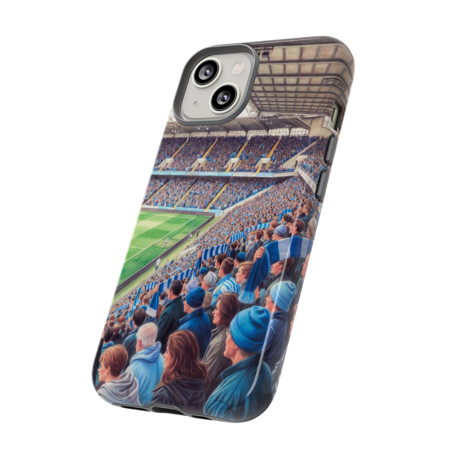 Sky blue crowd protective case
