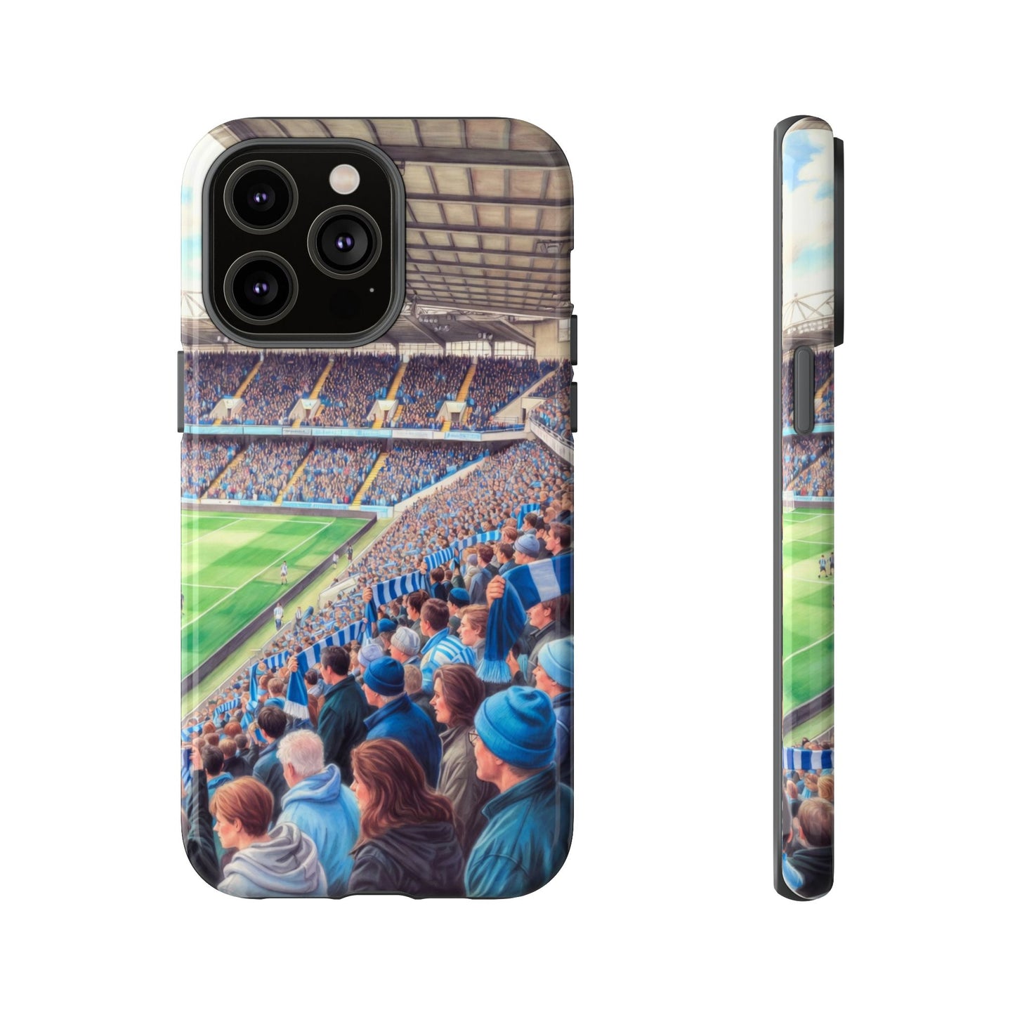 Sky blue crowd protective case