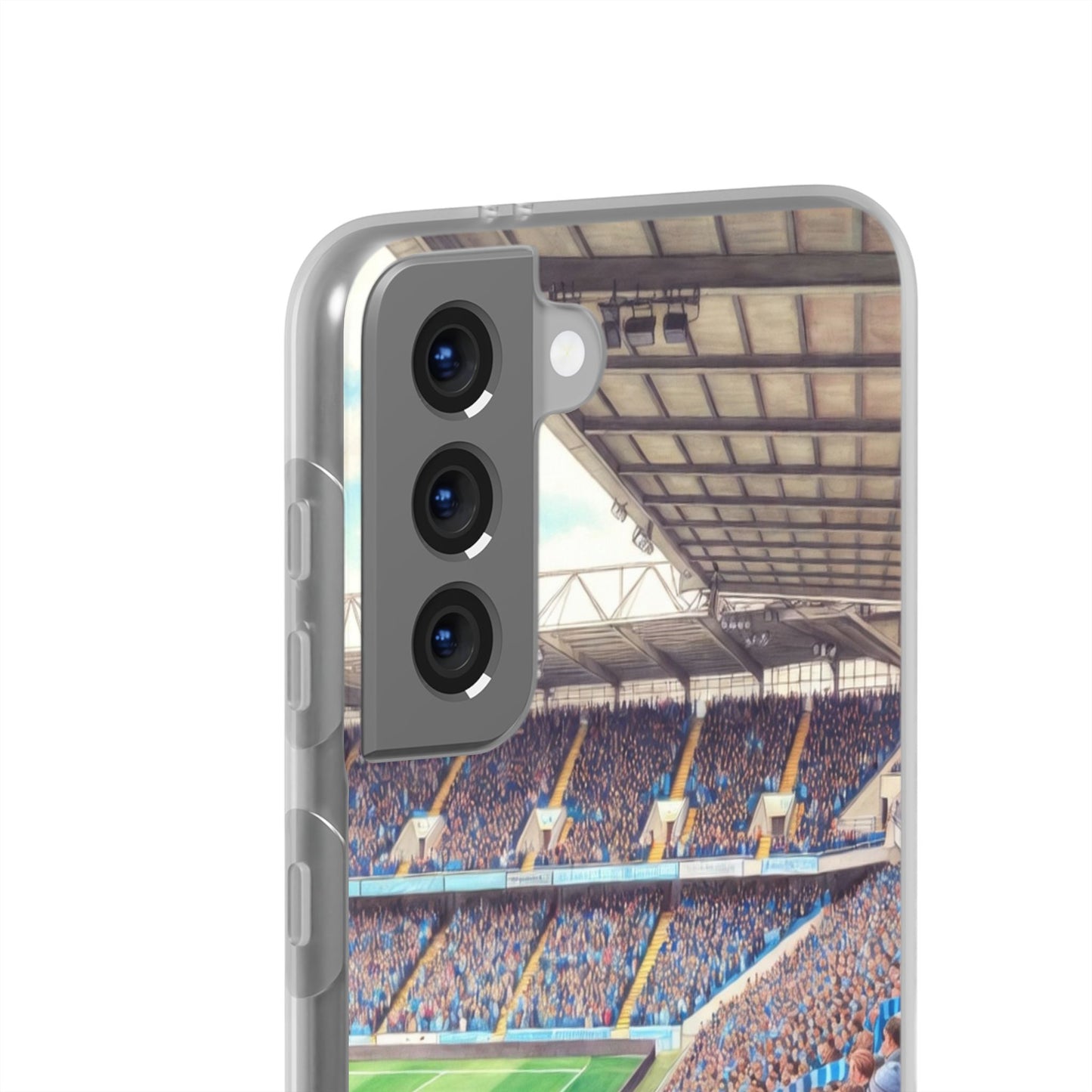Sky blues Stadium Crowd Flexi phone case