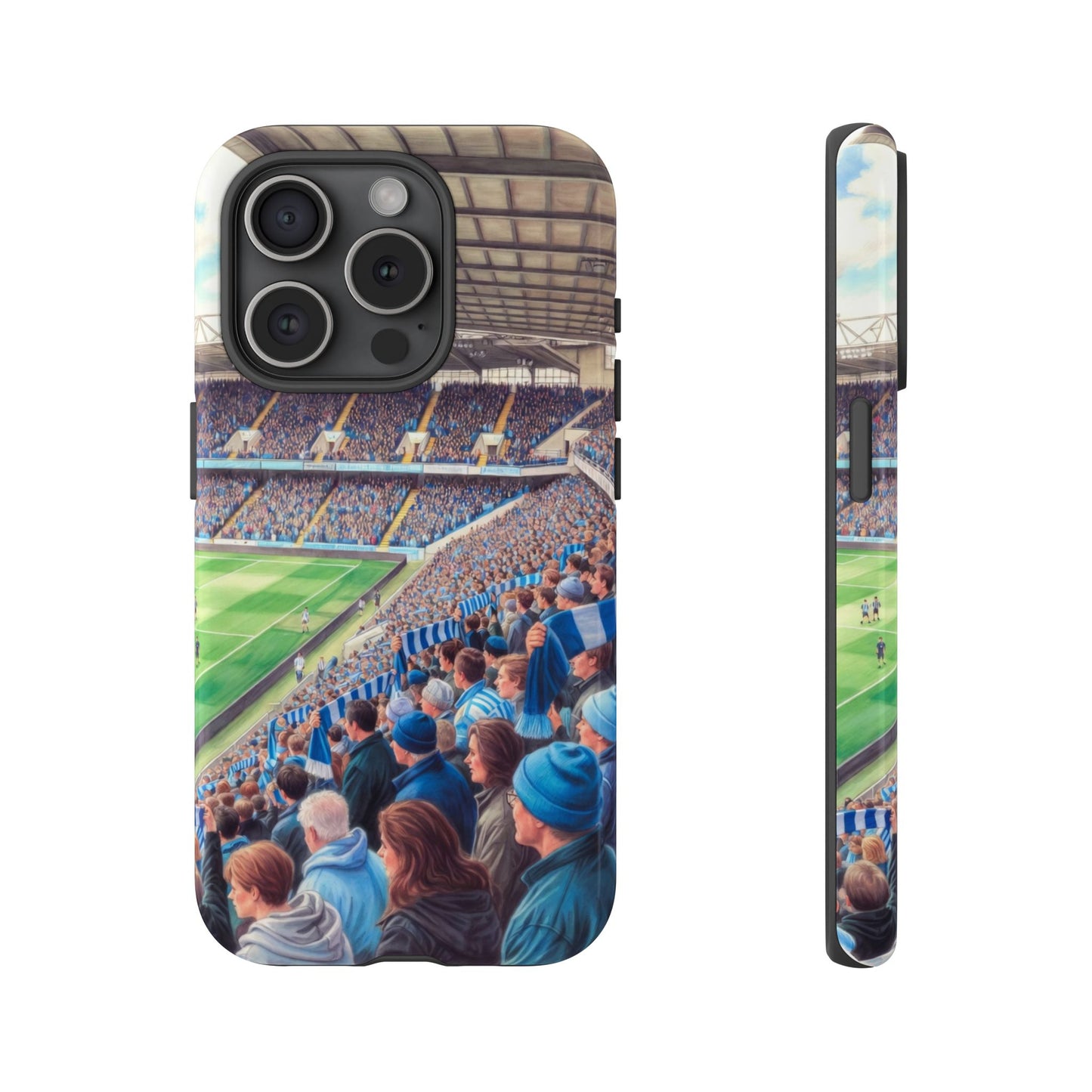Sky blue crowd protective case