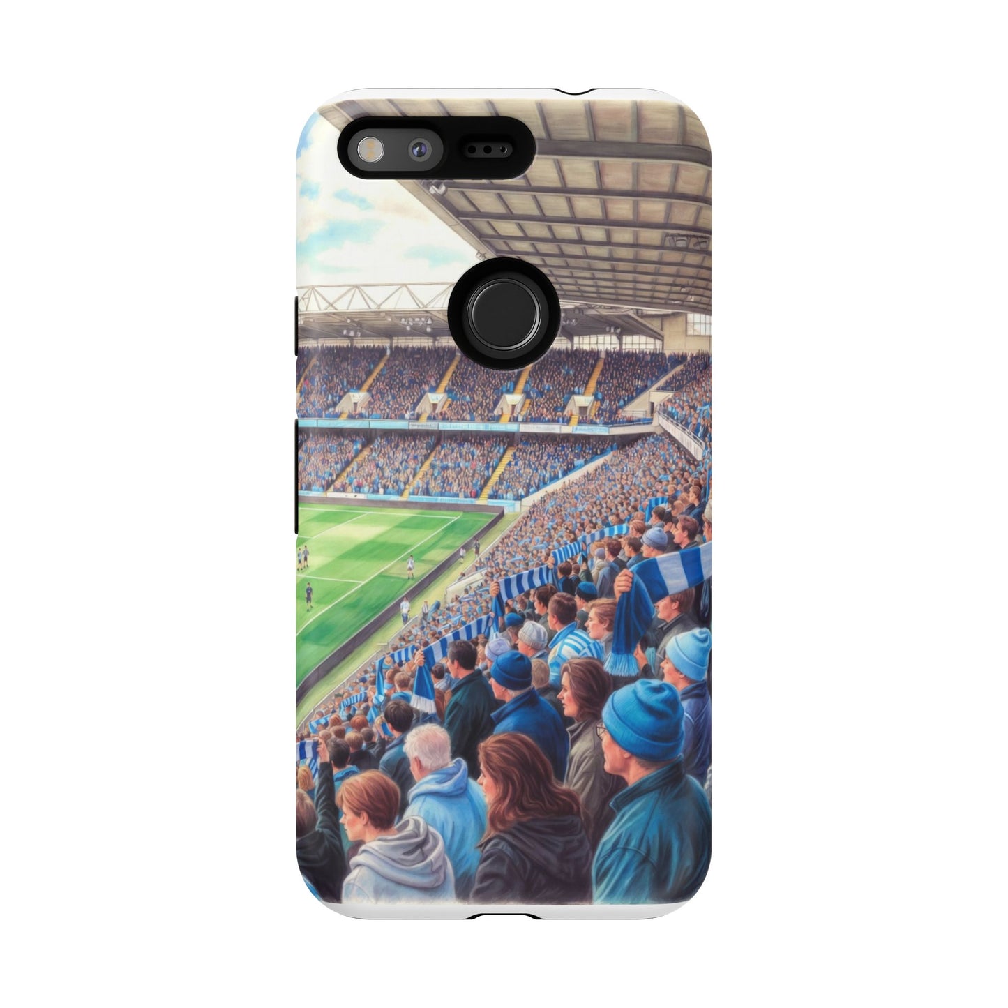 Sky blue crowd protective case