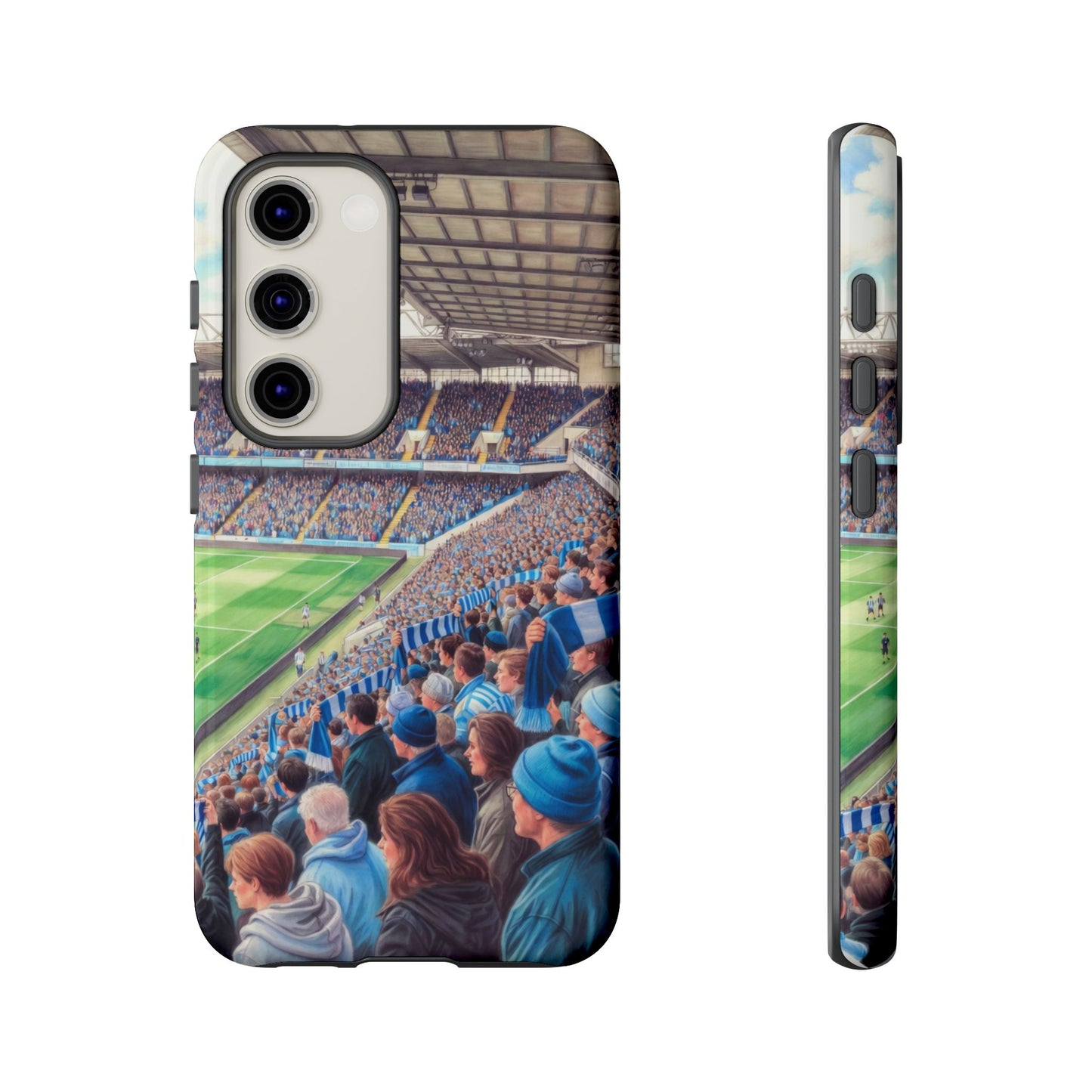 Sky blue crowd protective case