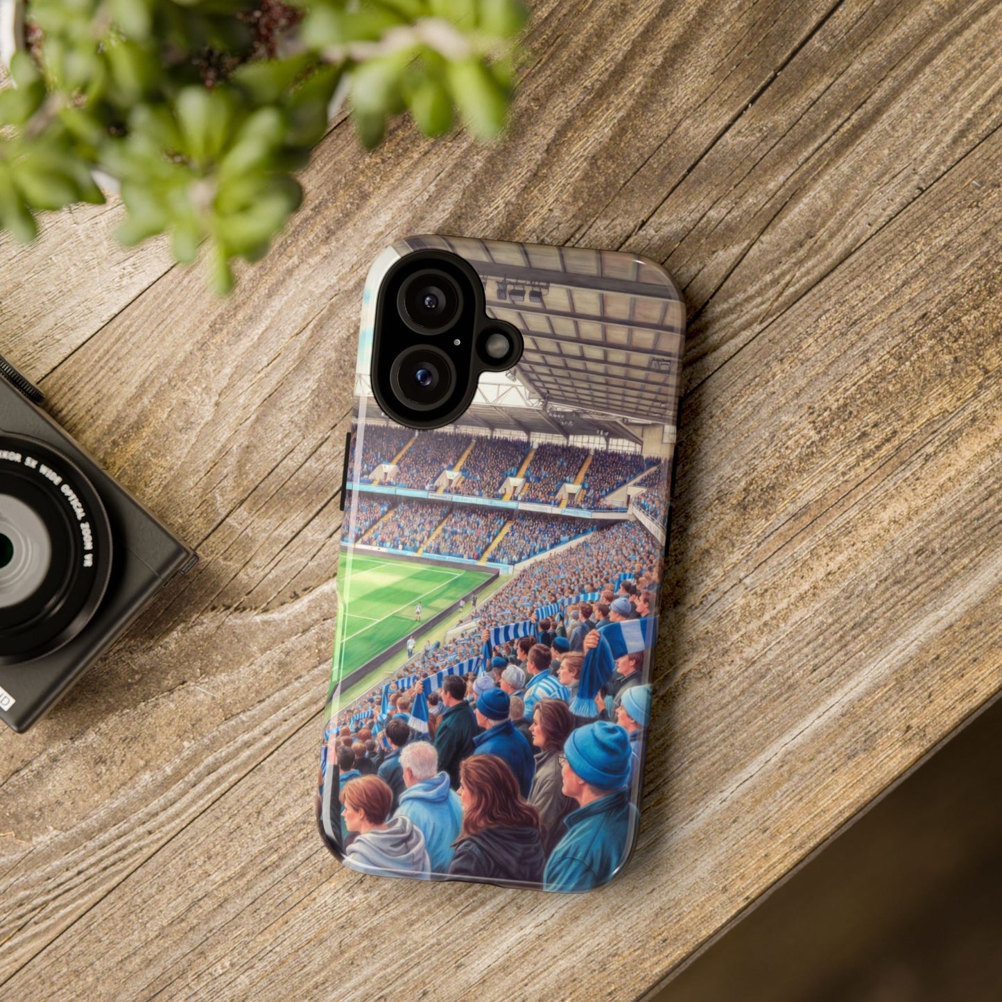 Sky blue crowd protective case