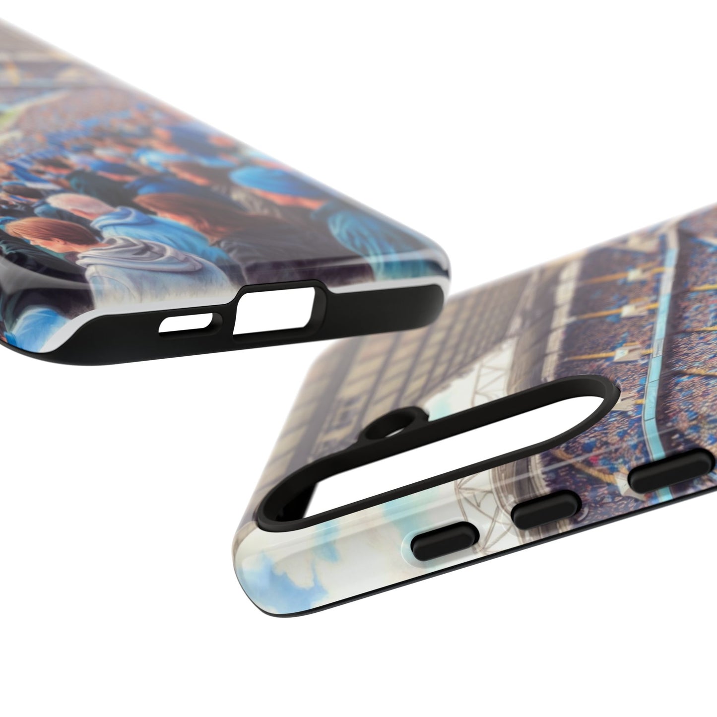 Sky blue crowd protective case