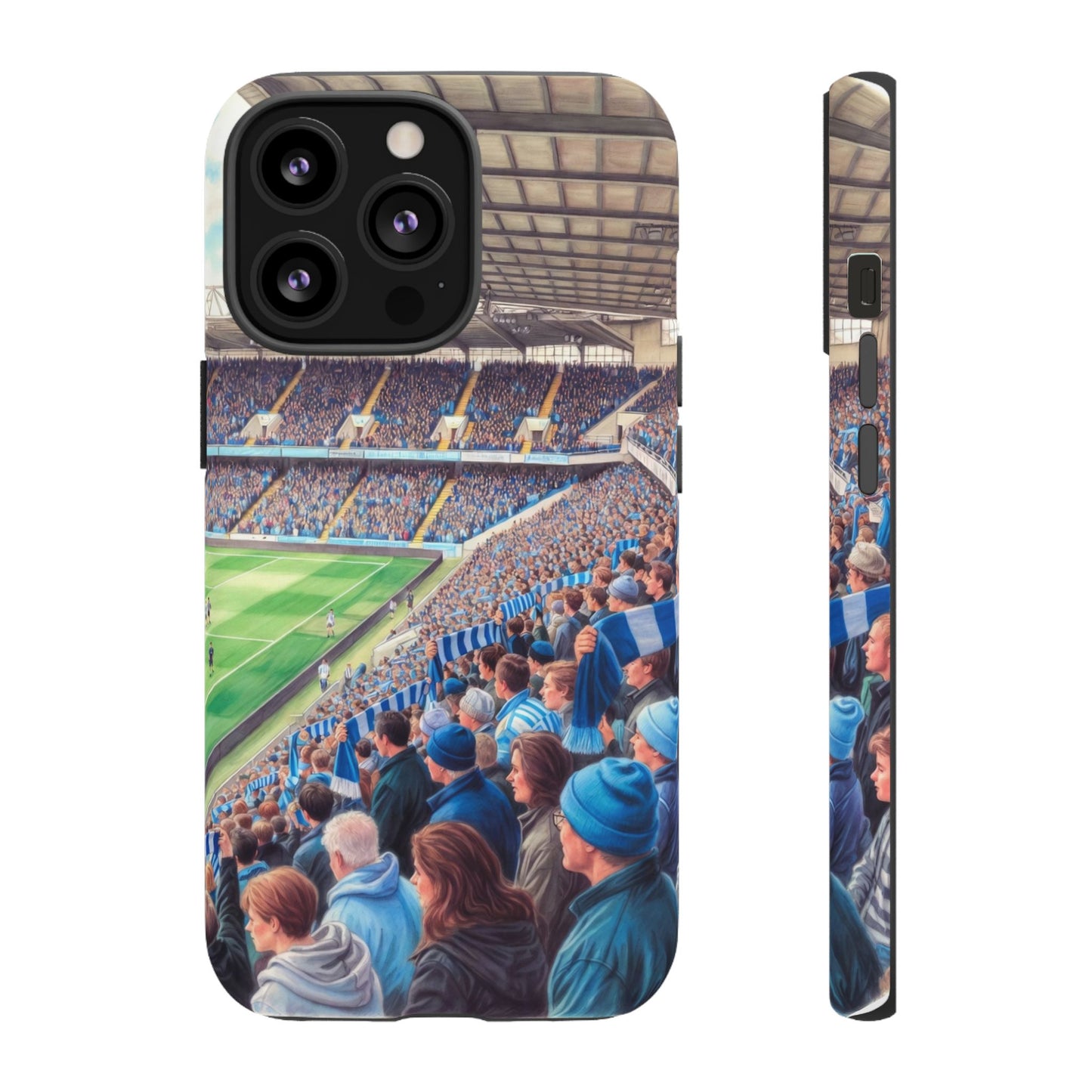Sky blue crowd protective case