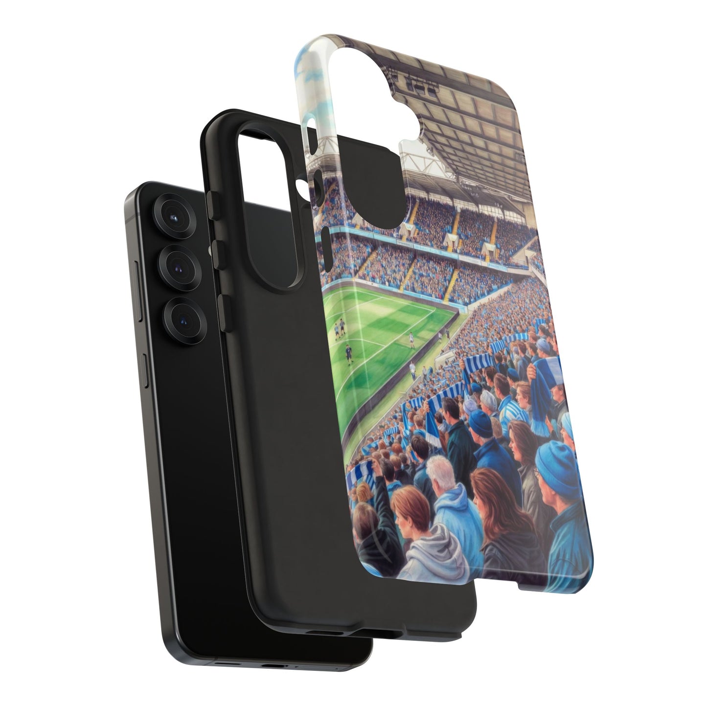 Sky blue crowd protective case