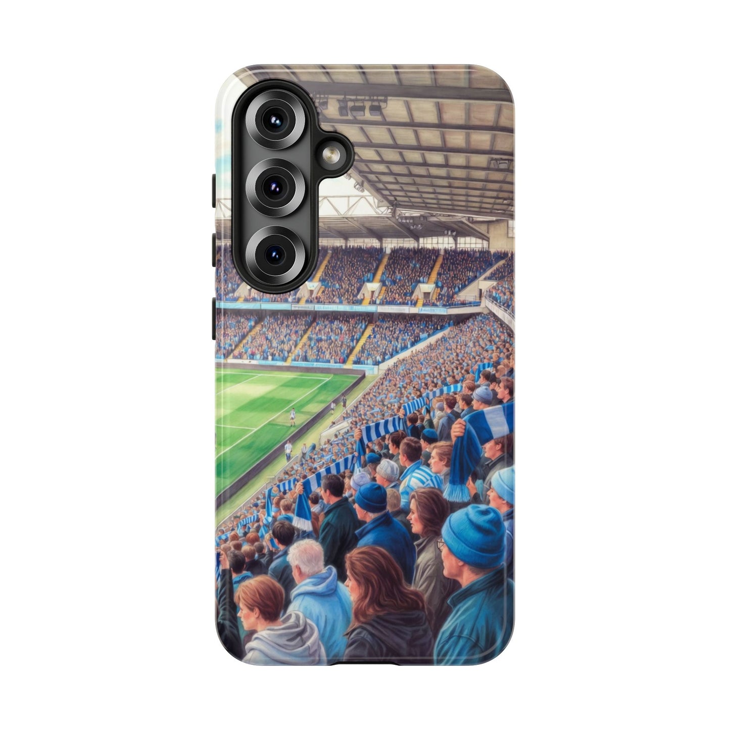 Sky blue crowd protective case