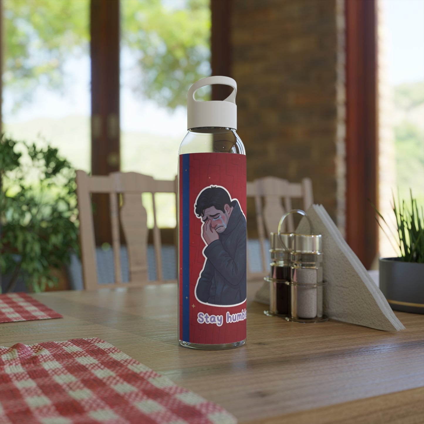Stay Humble Water Bottle — Inspirational Motivational Drink Bottle