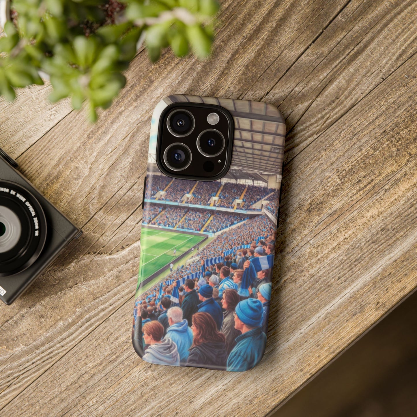 Sky blue crowd protective case