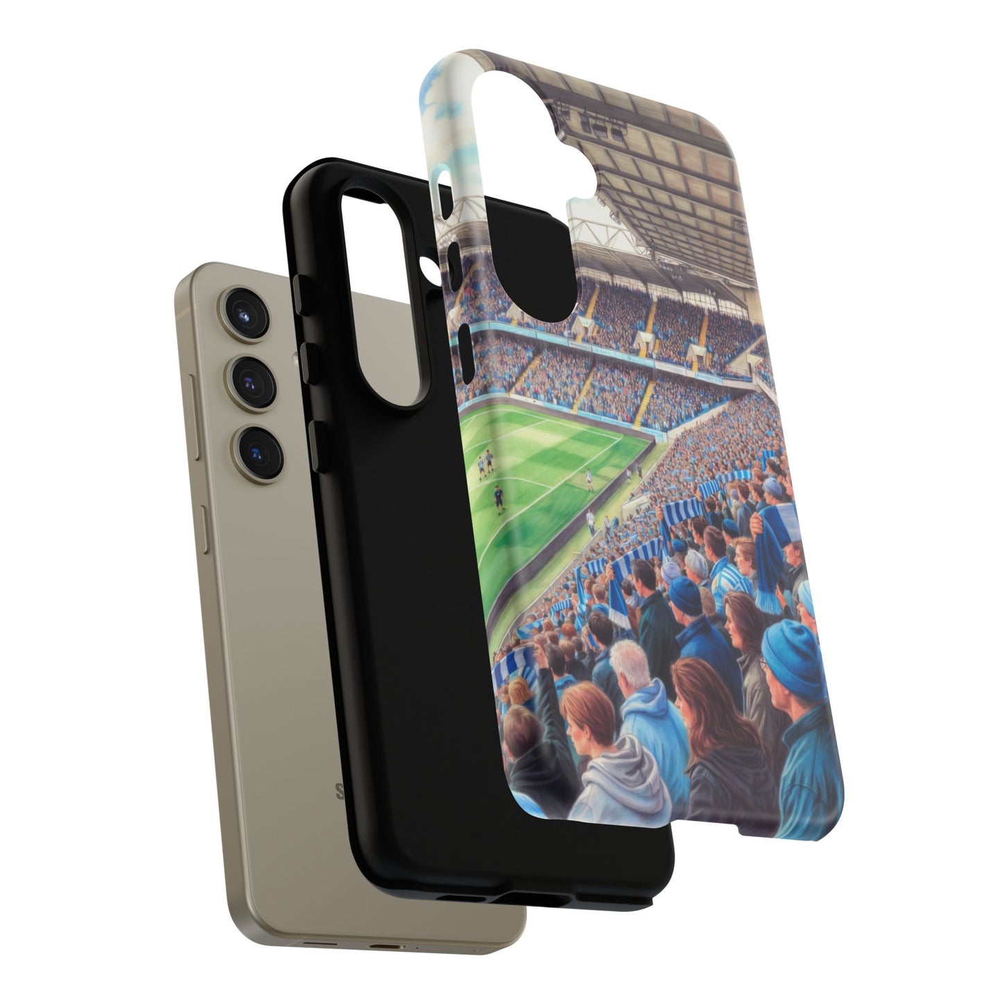 Sky blue crowd protective case