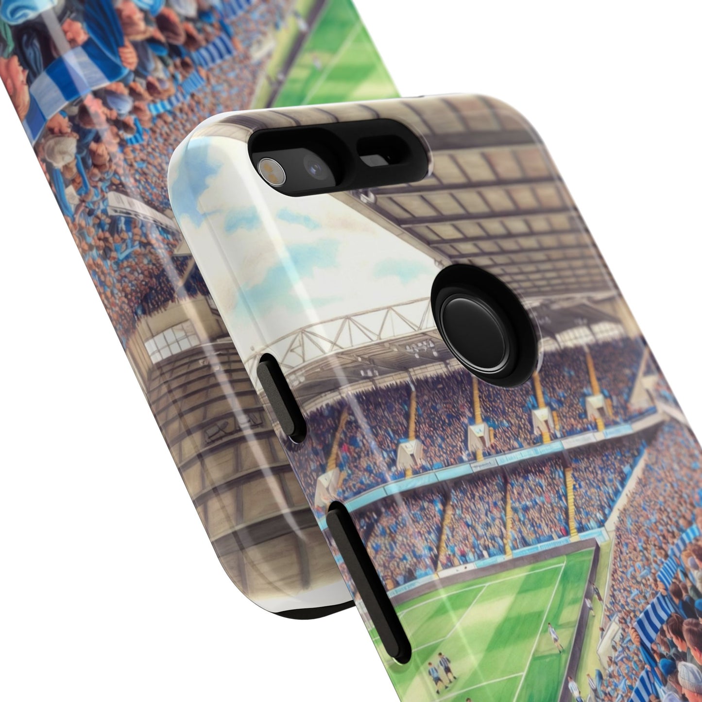 Sky blue crowd protective case