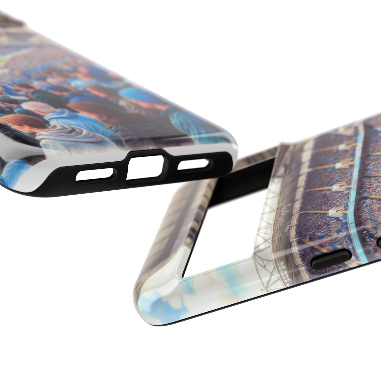 Sky blue crowd protective case