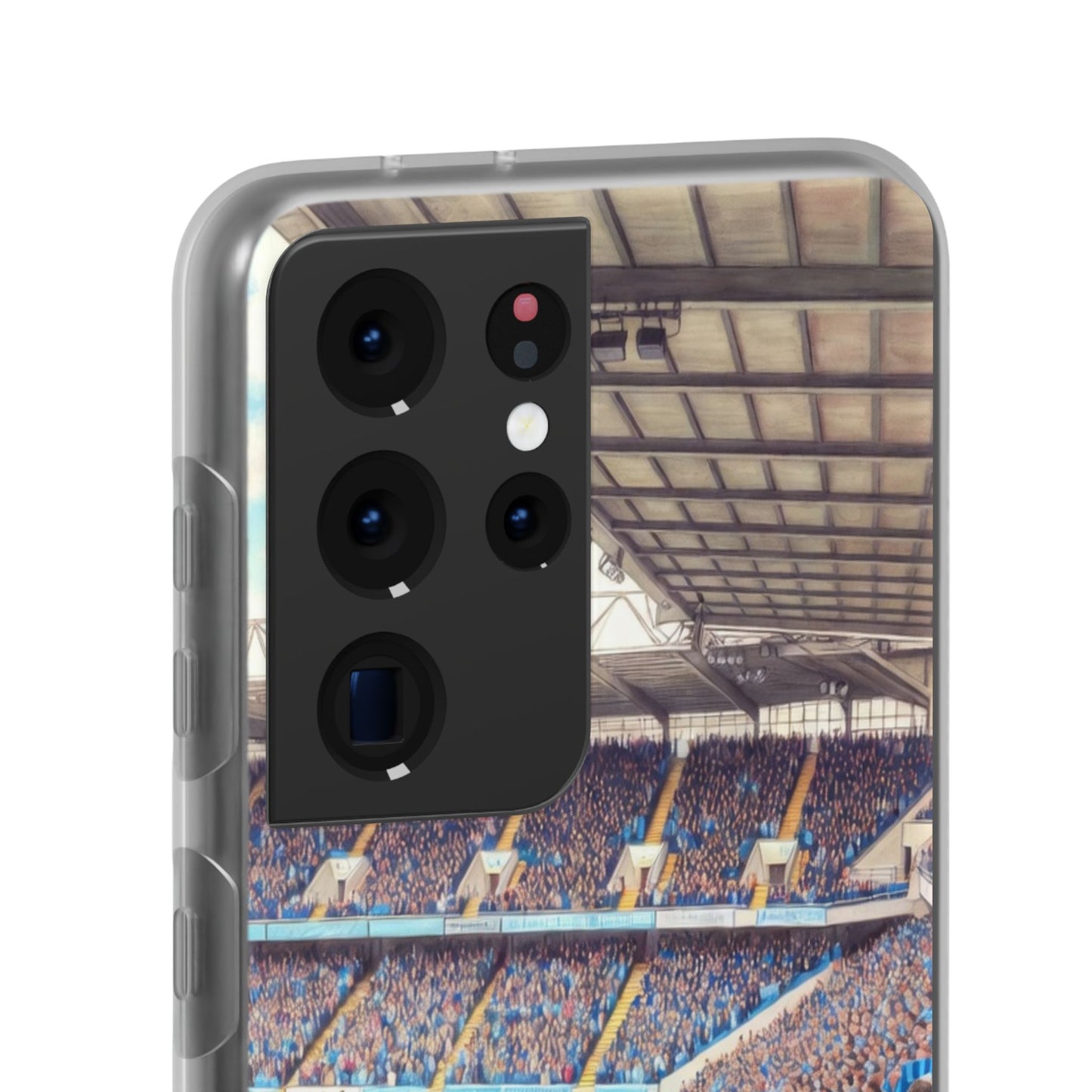 Sky blues Stadium Crowd Flexi phone case