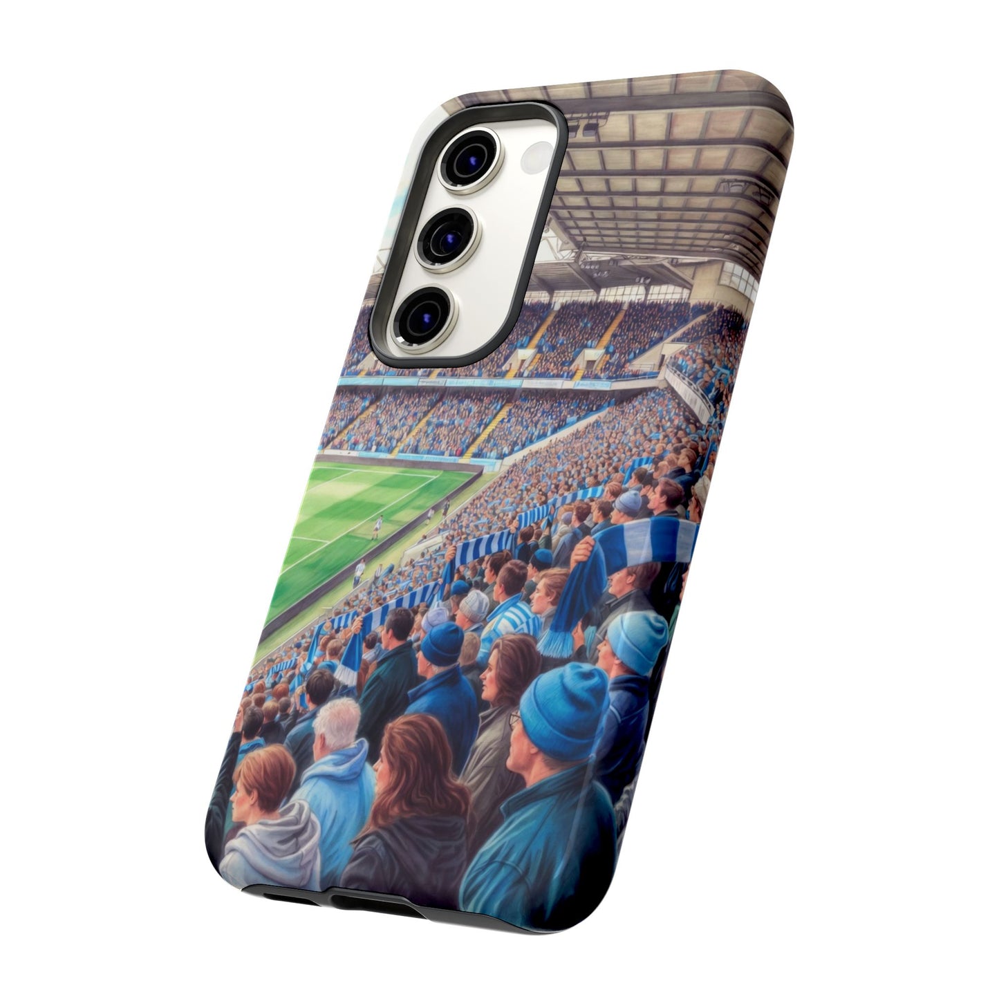 Sky blue crowd protective case