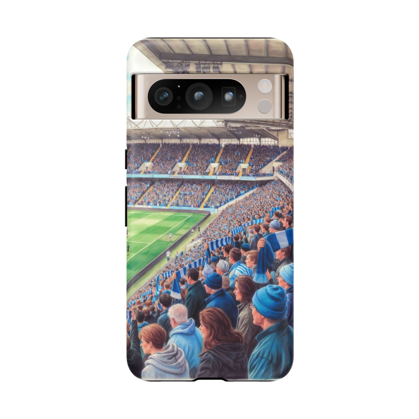 Sky blue crowd protective case